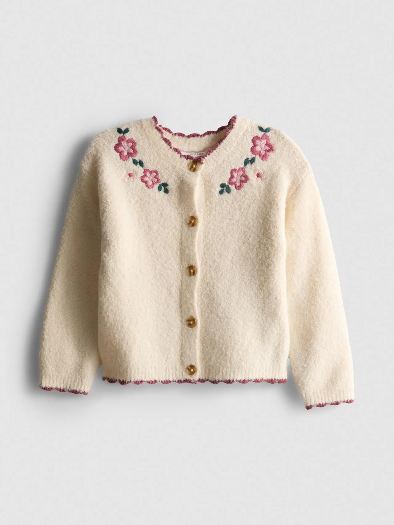 1–9 ans | Gilet duveteux brodé