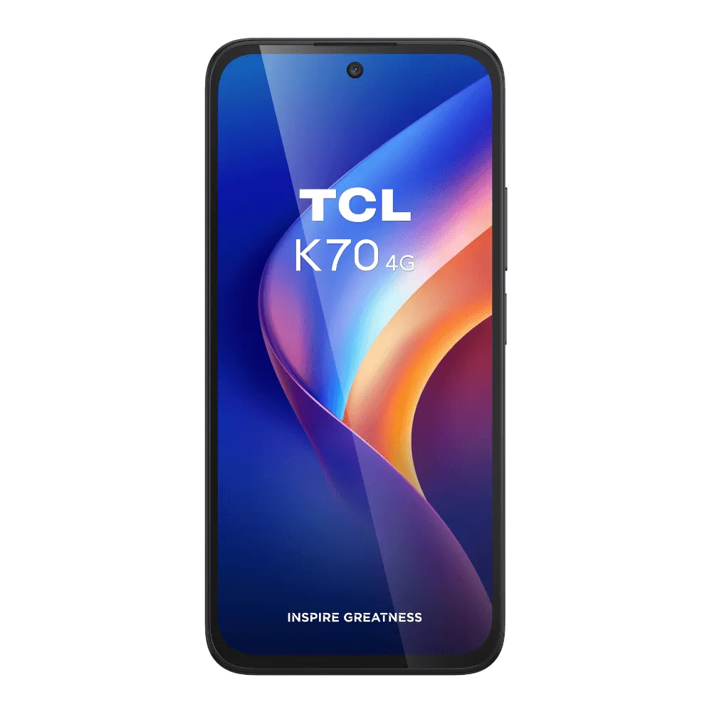 Celular TCL K70 6,8" 4+8GB 128GB Midnight Black