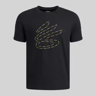 Under Armour Boys Curry Yth Logo Tshirt