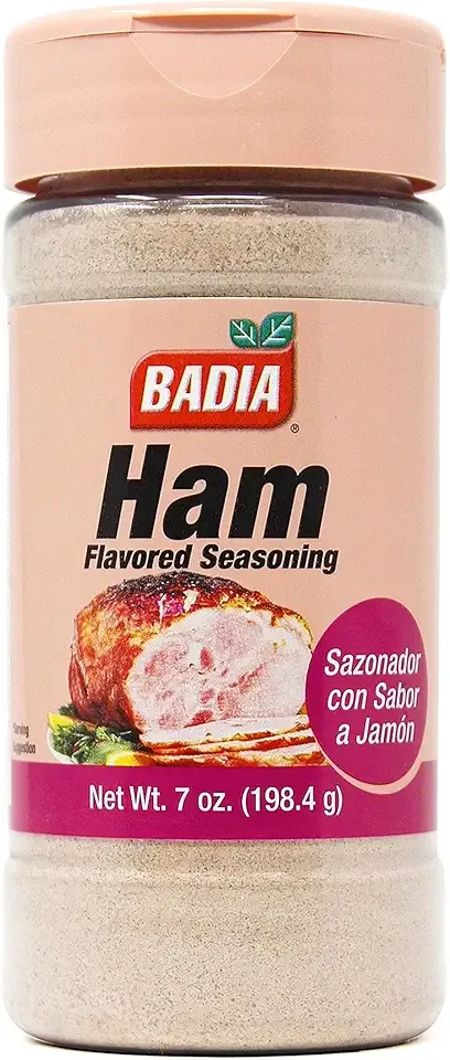 Badia Ham Seasoning 7 oz – Savory Natural Ham Flavor for Beans, Rice, Soups, Stews, & Charcuterie