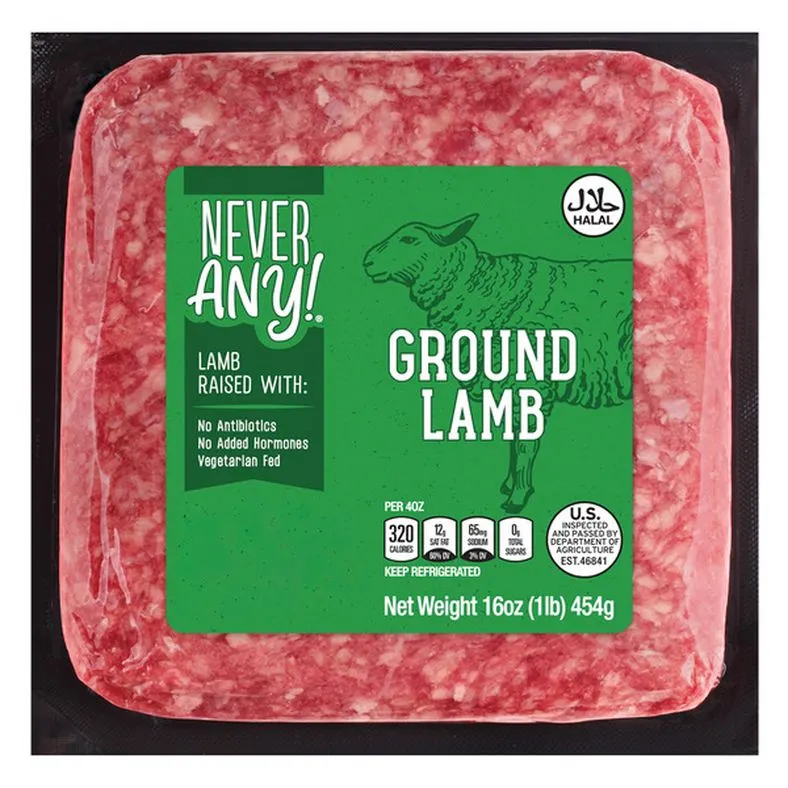 Never Any! Ground Lamb