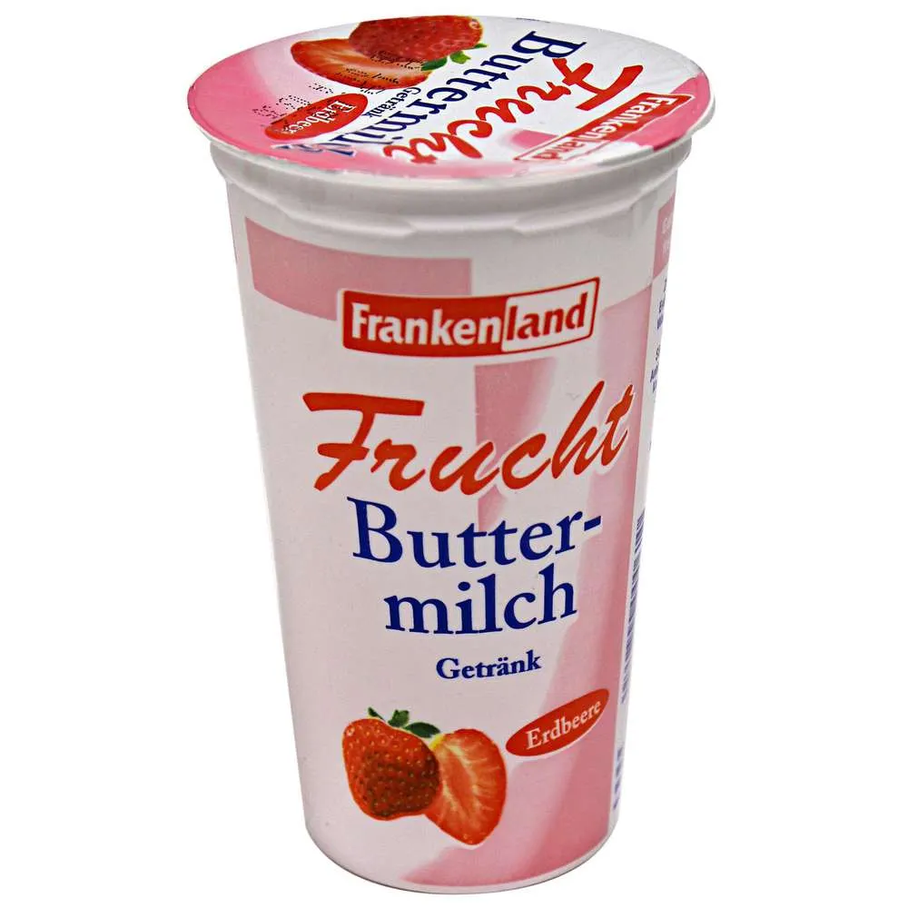 Frankenland Fruchtbuttermilch Erdbeere