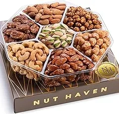 Holiday Christmas Nuts Gift Basket - Assortm…