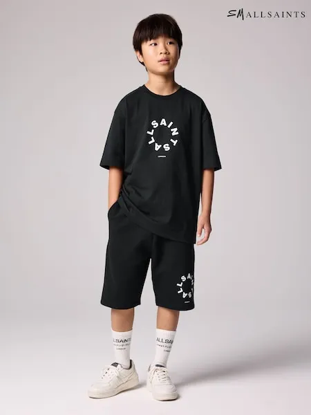 smALLSAINTS Light Brown Tierra T-Shirt and Sweat Shorts Set