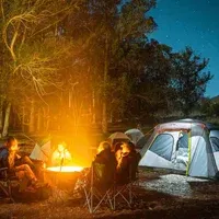 Carpa Para Camping 6 Personas Core Impermeable Con Vestíbulo Incluido