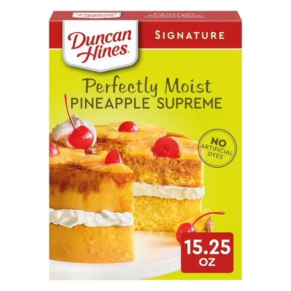 Duncan Hines Pineapple Supreme Flavored Cake Mix, 15.25 oz. $2.00 13.1 ¢/oz