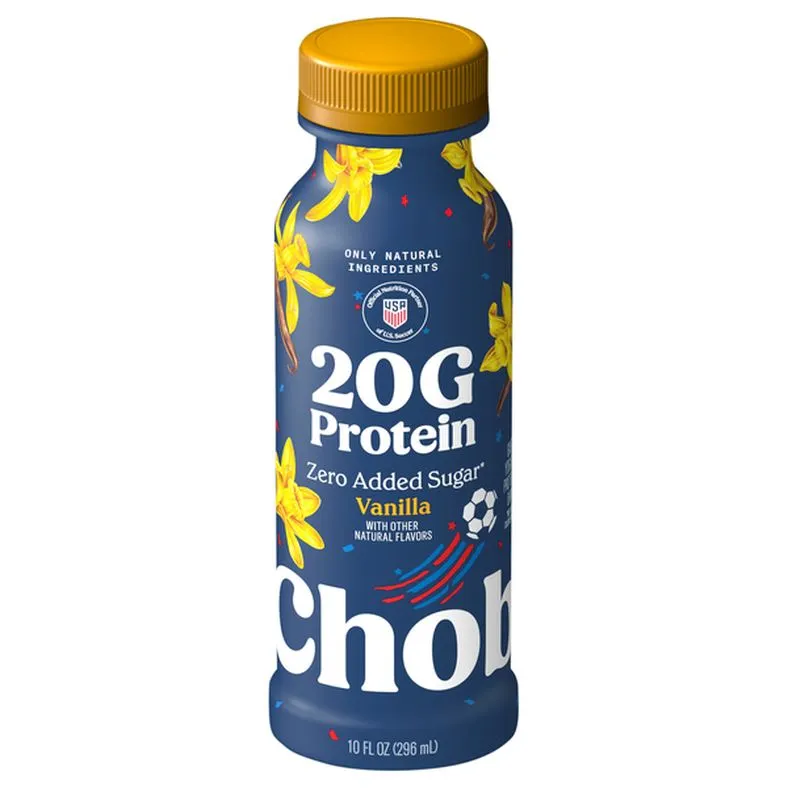 Chobani Zero Added Sugar Greek Yogurt Vanilla Protein Drink