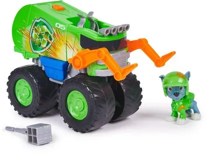 PAT' PATROUILLE - VEHICULE + FIGURINE RESCUE WHEELS ROCKY