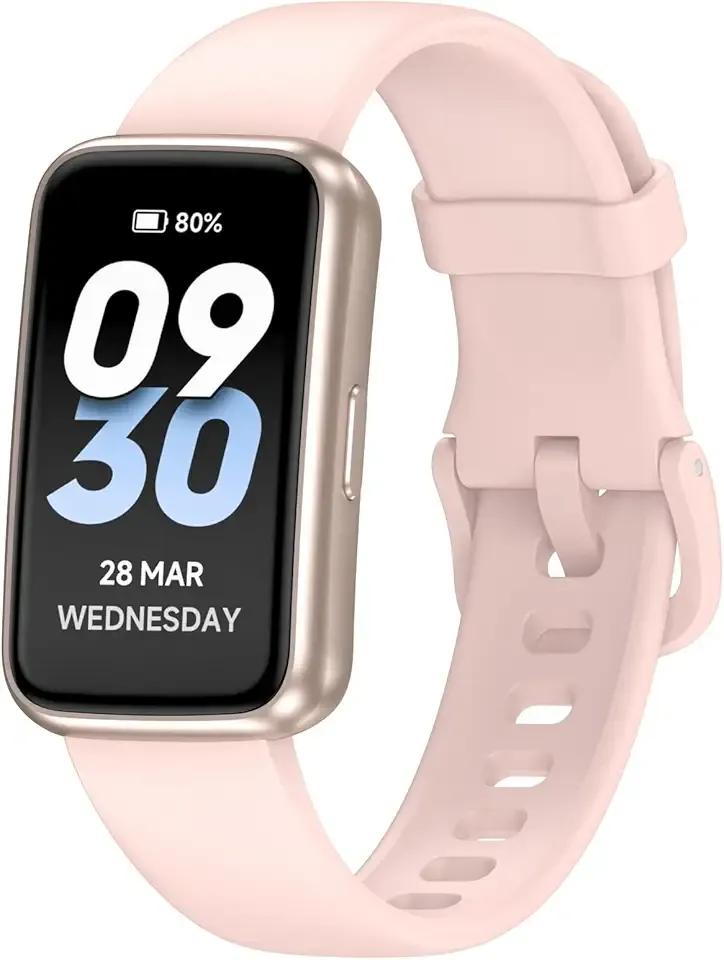 Pedometer Watch No App/Phone Required Slim Fitness Tracker, 30 Meters Waterproof 1.47'' Smart Watch, Heart Rate & Blood Oxygen Monitor Step Counter for Men Women