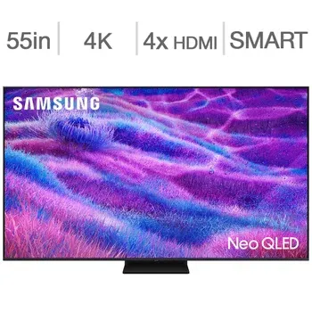 Samsung 55" Class - QN80F Series - 4K UHD QLED Mini LED TV