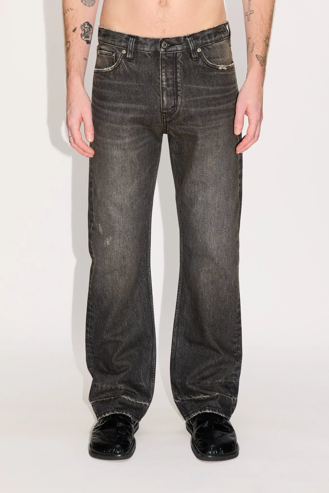 Relaxed Bootcut Jeans