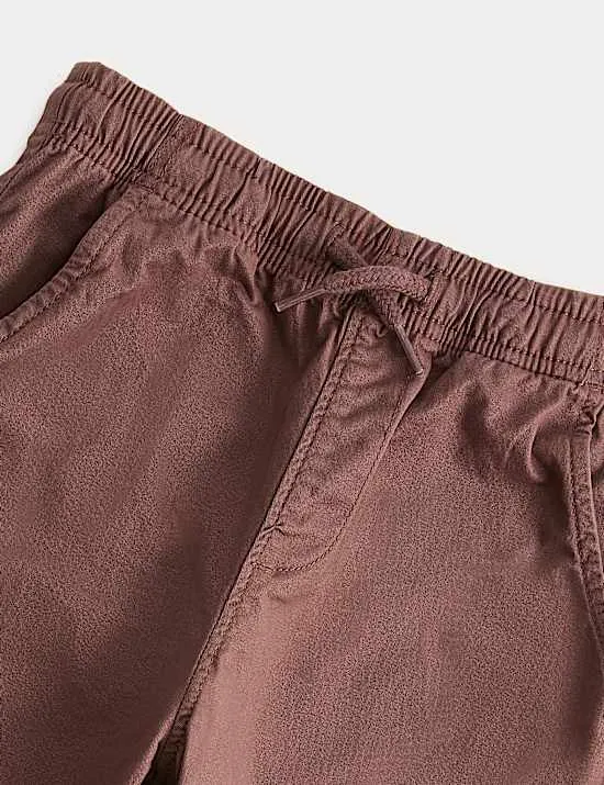 Pull-On-Cargohose aus Baumwollmischgewebe (2–8 Jahre)