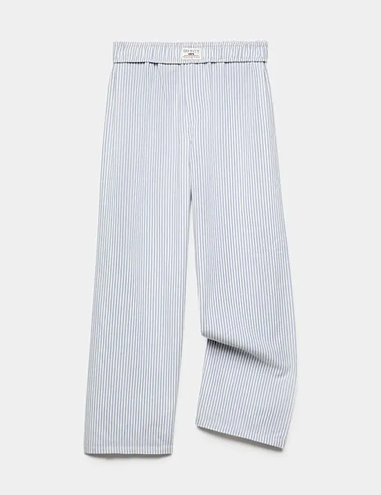 Pure Cotton Striped Pyjama Bottoms (6-16 Yrs)