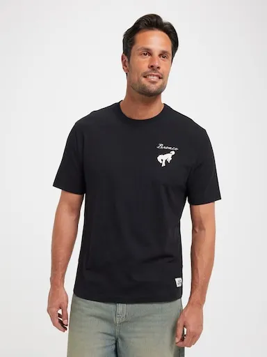 Just Jeans Short Sleeve License Bronco Tee