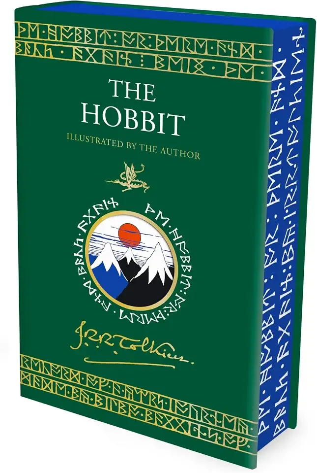 The Hobbit Illustrated by the Author: A Special Edition of the Fantasy Classic Featuring Sprayed Edges (Tolkien Illustrated Editions, 4)