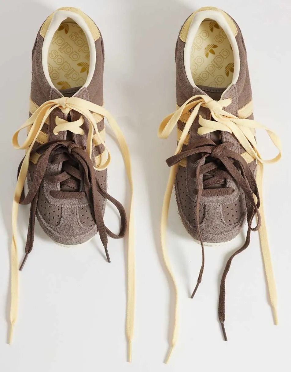 adidas Originals Japan trainers in brown and yellow