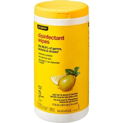 Lemon Scent Disinfectant Wipes