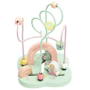 Boulier labyrinthe à spirale en bois Little Poesy