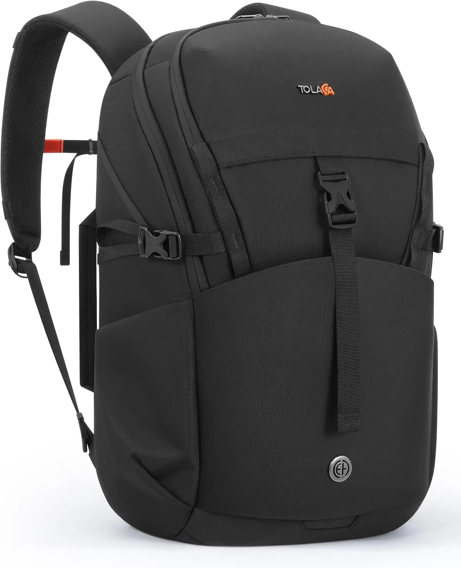 Tolaccea Daypack Backpacks Carry On 30L, Travel Backpack with Waterproof Zippers, Flight Approved Hand Luggage Casual Backpack for Men Women, Durable Bag for Work Business Hiking, Fits 15.6" Laptop