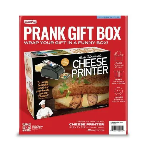 Prank-O® Cheese Printer Gift Box