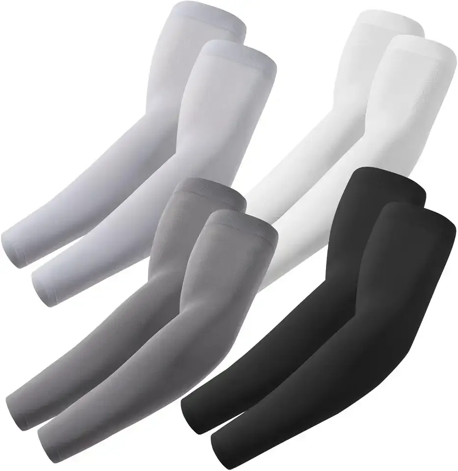 ROXUN Arm Sleeves Cooling UV Sun Protection Sport Compression for Men Women | UPF50,Seamless cover arms,Tattoo-covering,Lightweight & breathable,daily wear,Outdoor work,Basketball Baseball,Mangas