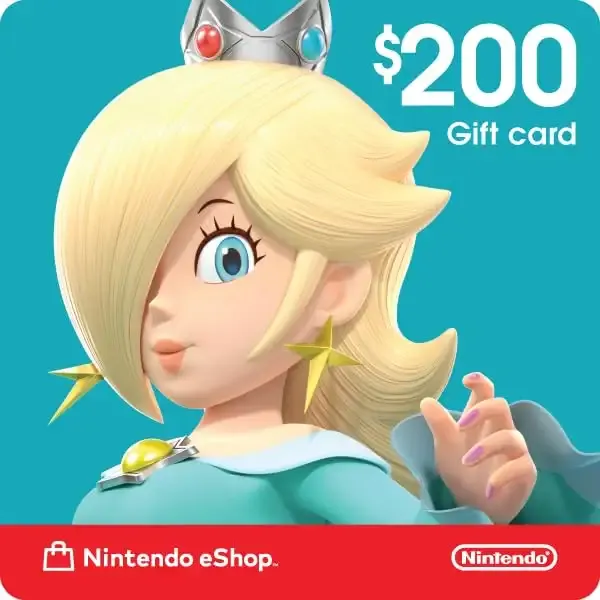 eCash - Nintendo eShop Gift Card $200 | Digital | Nintendo Switch