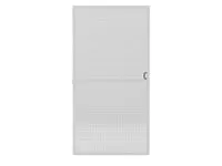 Alu-Türbausatz "Compact" flächenbündig für Türen ca. 100 x 210 cm weiß
