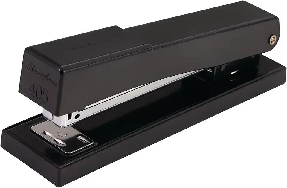 Swingline Stapler, 20 Sheet Capacity, LightDuty 405, Jam Free, Metal, Black (S7040501)