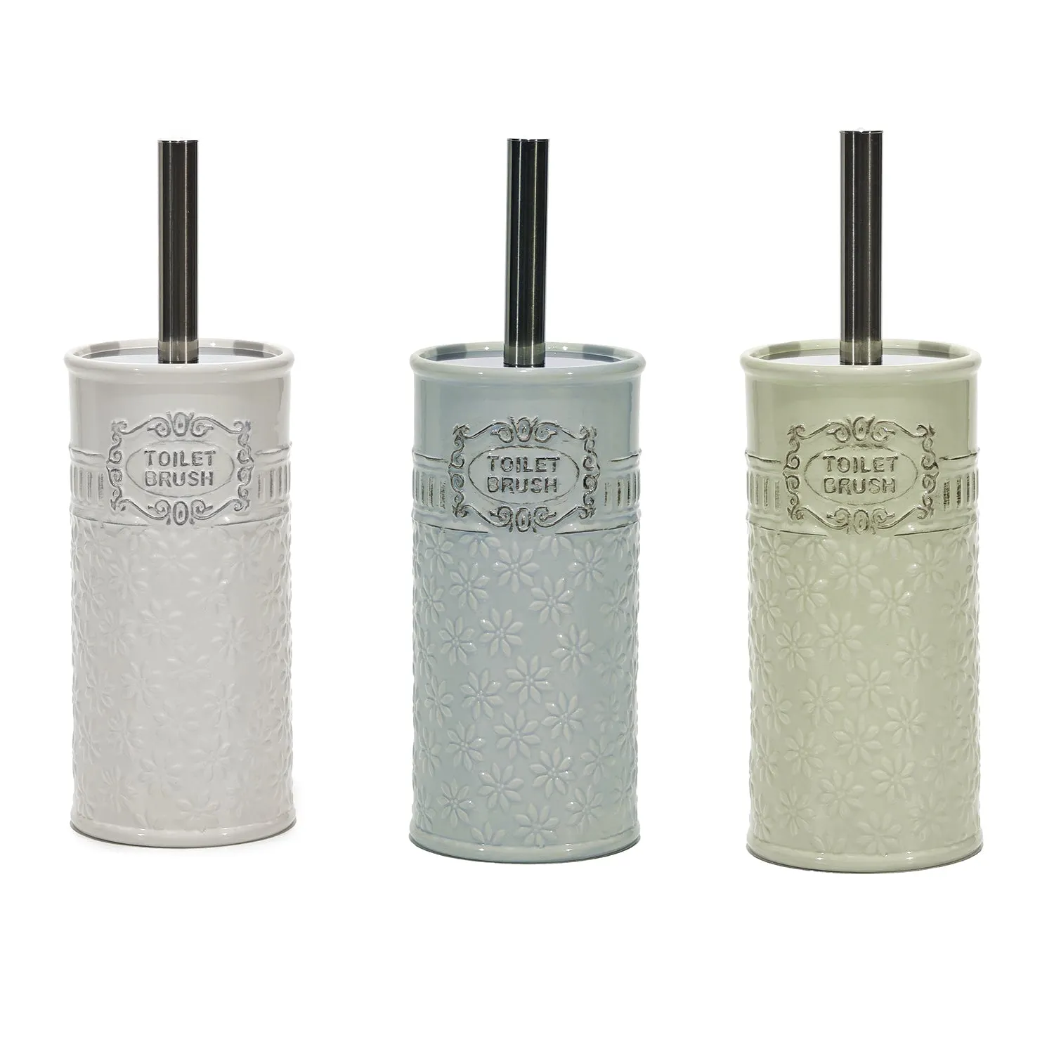Portascopino con Scopino in Ceramica