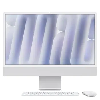 iMac All-in-One Desktop Computer (24-inch) - Apple M4 chip, Built for Apple Intelligence, 8-core CPU, 8-core GPU, 16GB Memory, 256GB SSD Storage