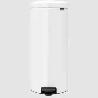 Brabantia NewIcon Pedal Bin White 30 Litre
