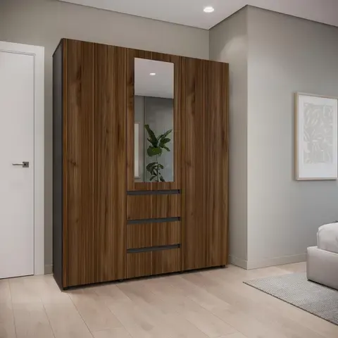Clóset Covalt Wengué 160 cm