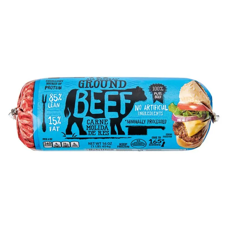 85% Lean Ground Beef Chub