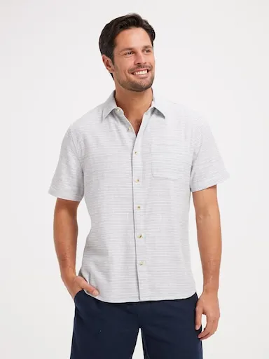 Just Jeans Horizontal Stripe Shirt