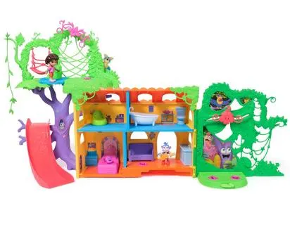 DORA L'EXPLORATRICE - LA MAISON DE LA FORET TROPICALE DORA