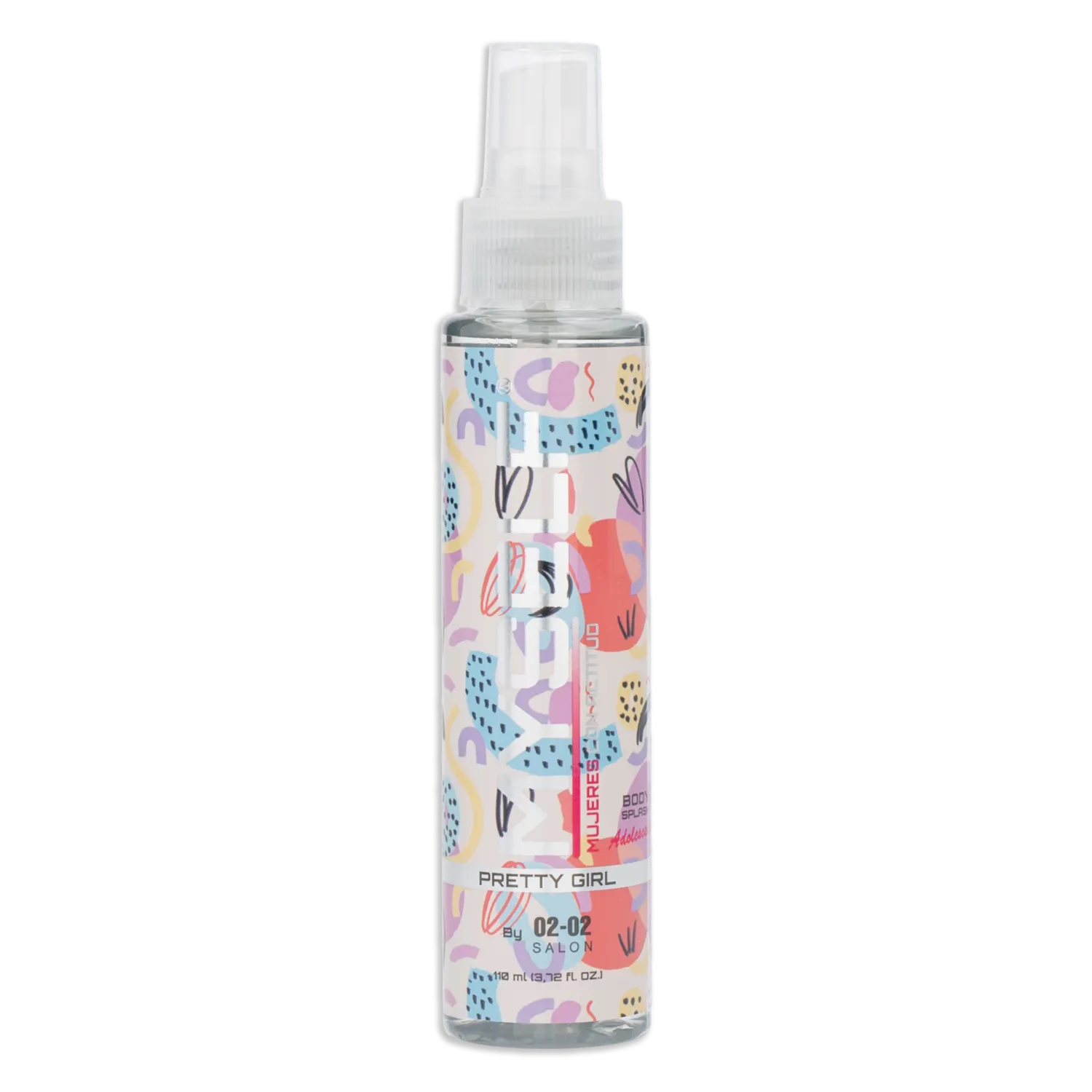 Body Splash Para Chicas Fragancia Pretty Girl MYSELF 110 Ml