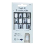 Uñas Postizas Luminosity Cat Eye Chrome Blue CALA X32 Piezas