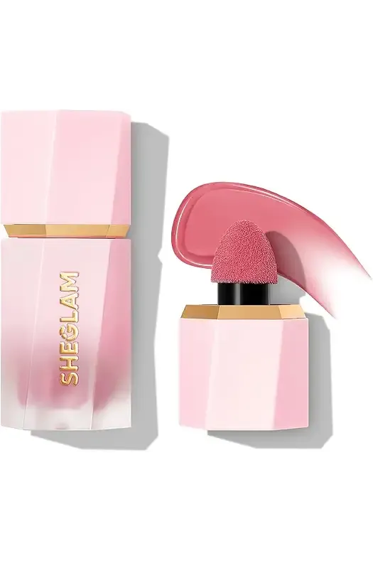 Color Bloom Liquid Blush Makeup for Cheeks Matte Finish-Love Cake