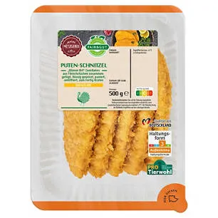 Putenschnitzel Wiener Art 500 g
