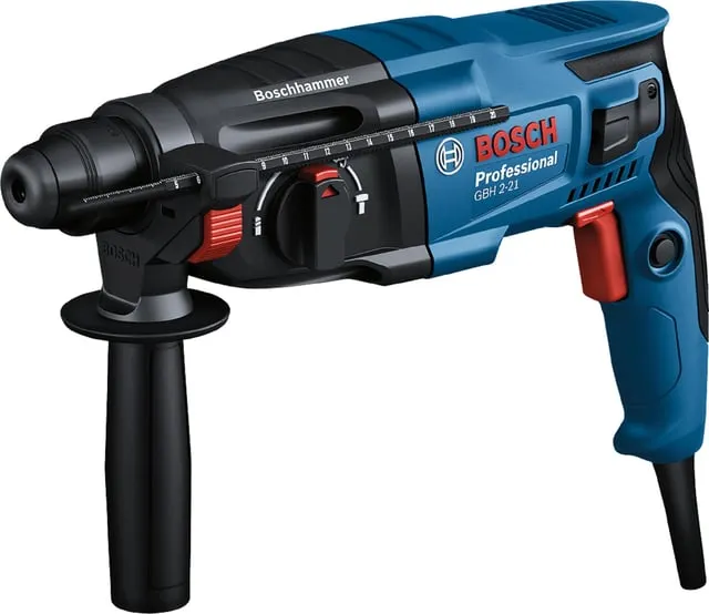 Martello tassellatore a filo BOSCH PROFESSIONAL GBH 2-21 SDS Plus 720W 2J 4800 colpi/min