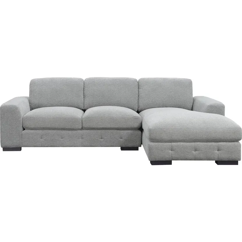 Sofá escuadra nube gris