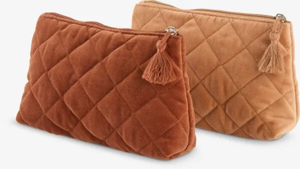 Make-up tas TOFTBYN B21xL13xD6cm assorti