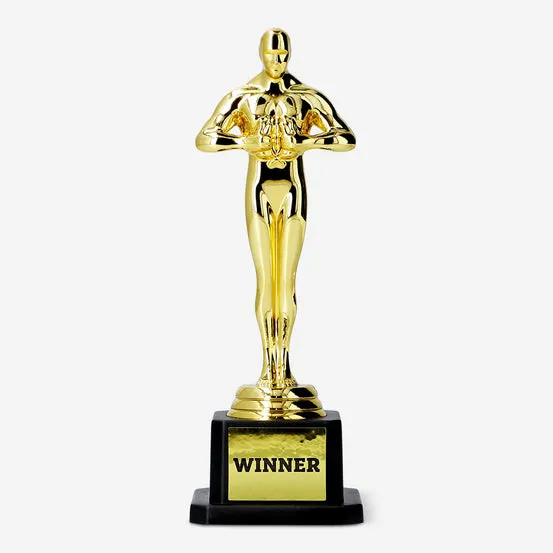 Gold winner trophy