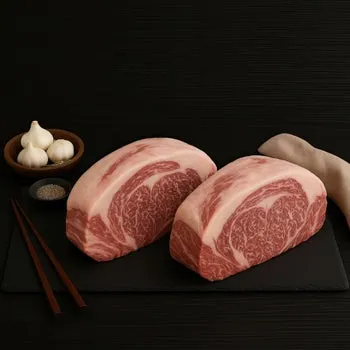 Authentic Wagyu Boneless Ribeye Roast A5 Grade, 2 x 3 lbs, 6 lbs Total