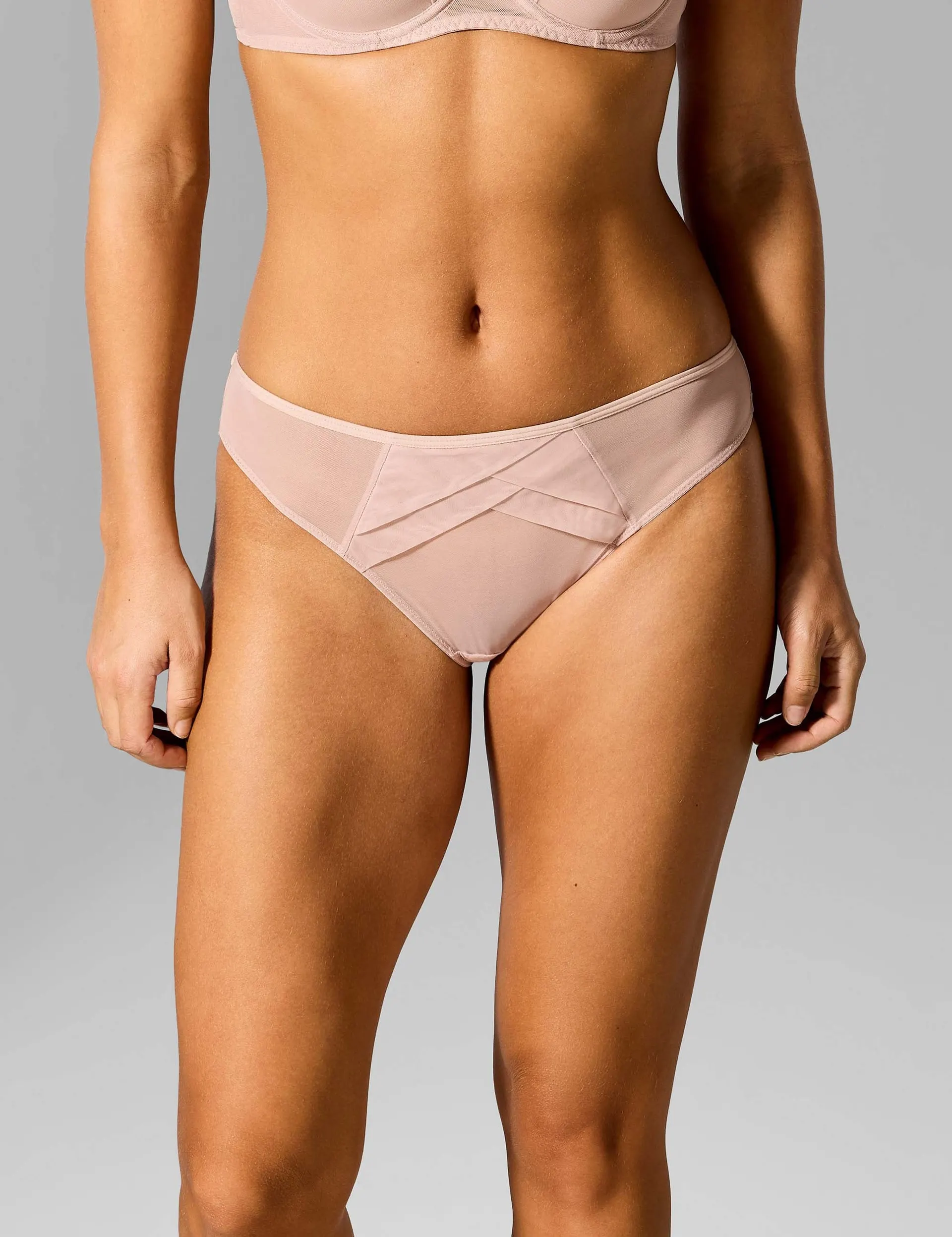 Joyce slip lichttaupe