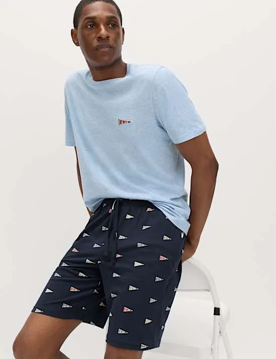 Pure Cotton Off Duty Pyjama Set