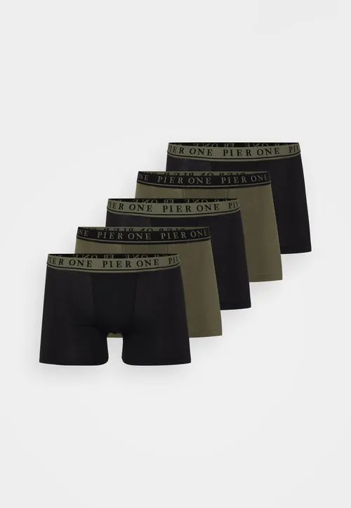 5 PACK - Bokserbriefs - black/khaki