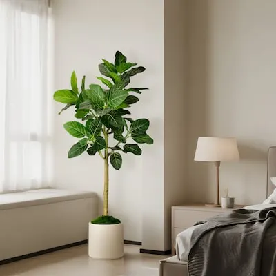 47-in Green Indoor/Outdoor Floor Monstera Artificial tree