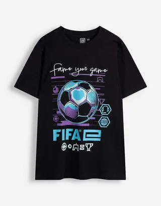 T-shirt - Fifa E - Nero