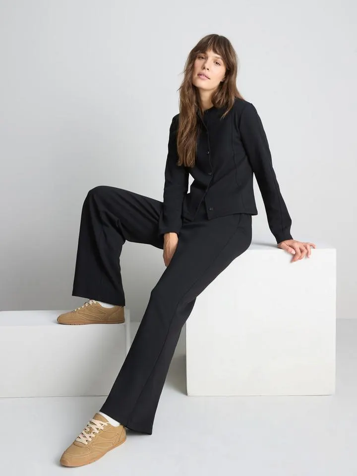 Cardigan girocollo strutturato Paula Echevarría